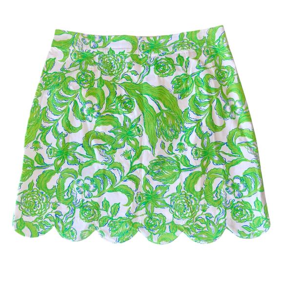 Lilly Pulitzer Mini Skirt Tropper Daffodil Hill - Picture 2 of 8